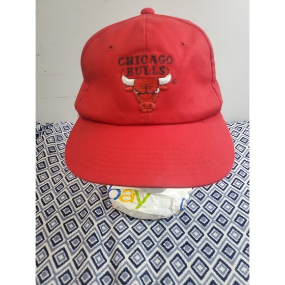 Chicago Bulls Snapback Hat YOUTH 3-8 Years Old 90s NBA The G Cap Red Hat - Picture 1 of 16